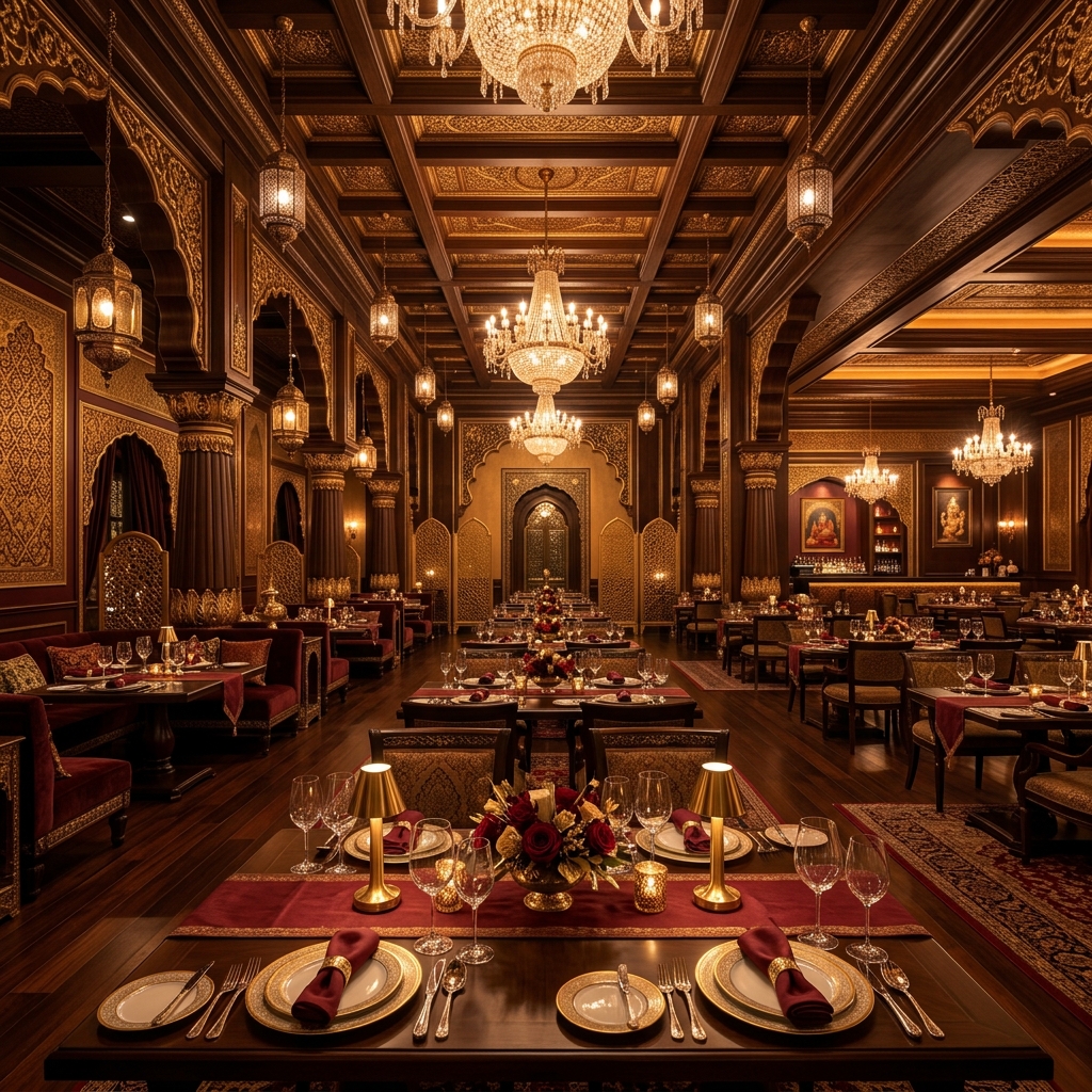 Bhimas Luxury Restaurant Interior